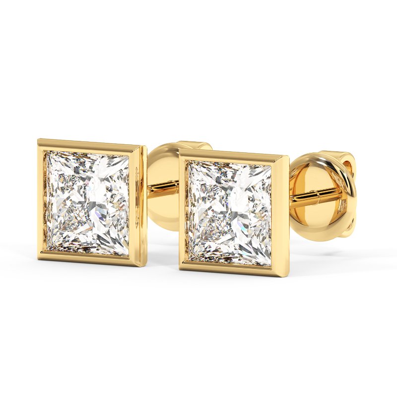 9K Yellow Gold Charlotte Earrings
