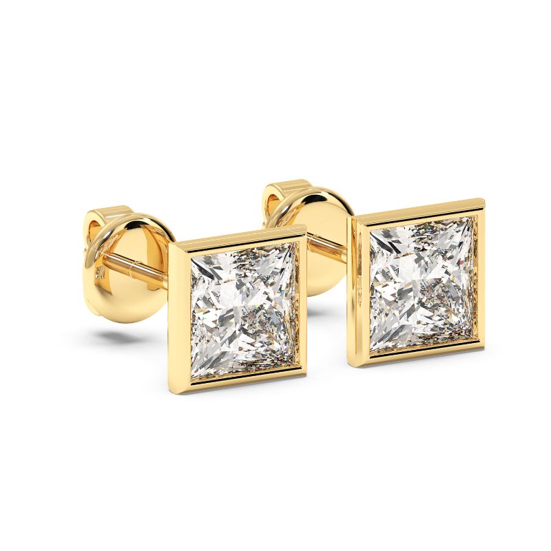 9K Yellow Gold Charlotte Earrings