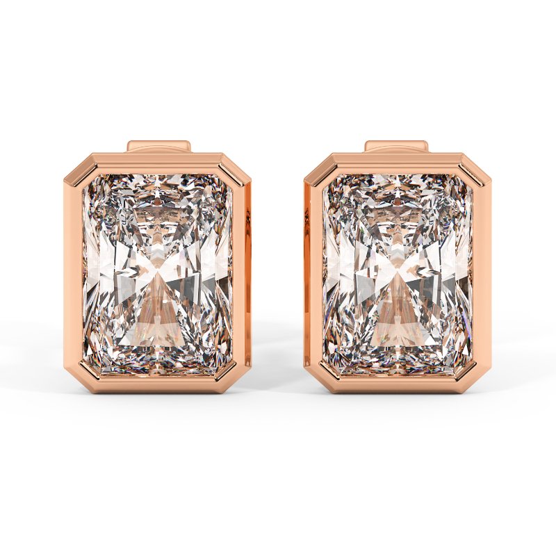 9K White Gold Charlotte Earrings