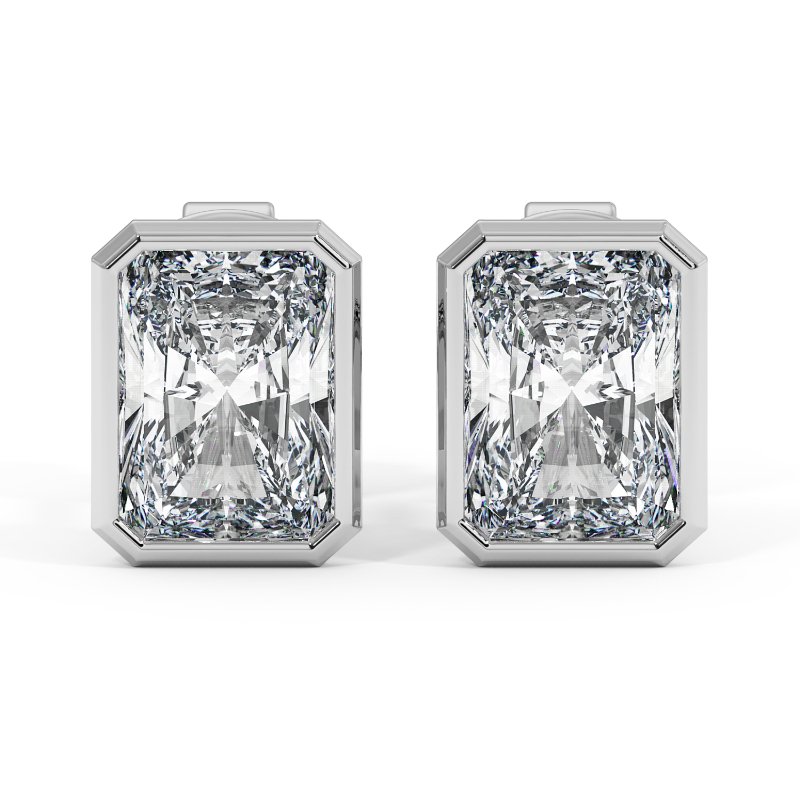 9K White Gold Charlotte Earrings