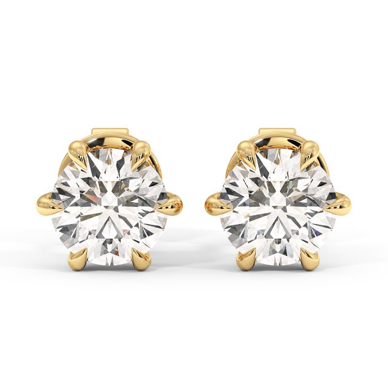 9K White Gold Brooke Earrings