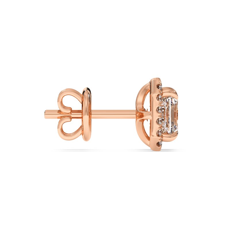 9K Rose Gold London Earrings