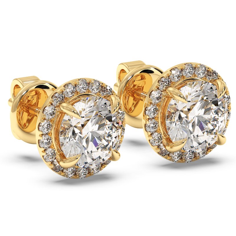 9K Yellow Gold London Earrings