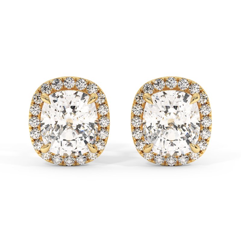 9K White Gold London Earrings