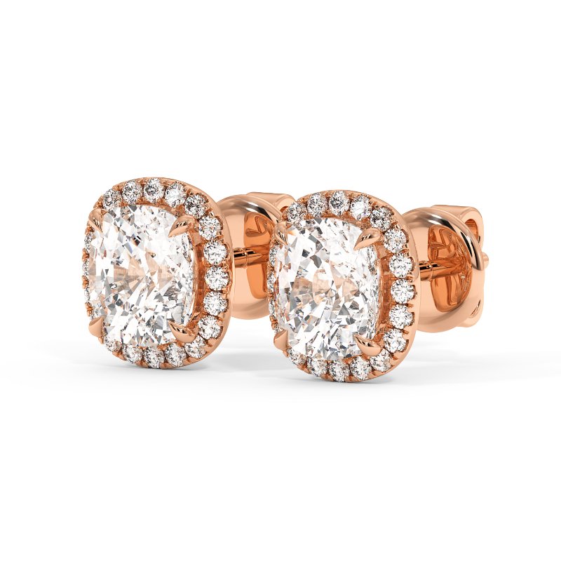 9K Rose Gold London Earrings