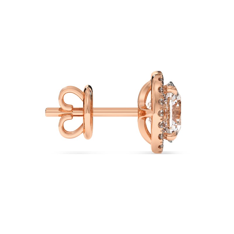 9K Rose Gold London Earrings