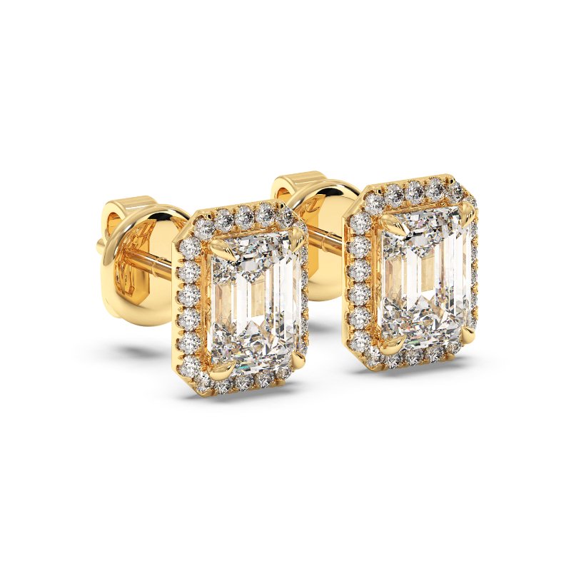 9K Yellow Gold London Earrings