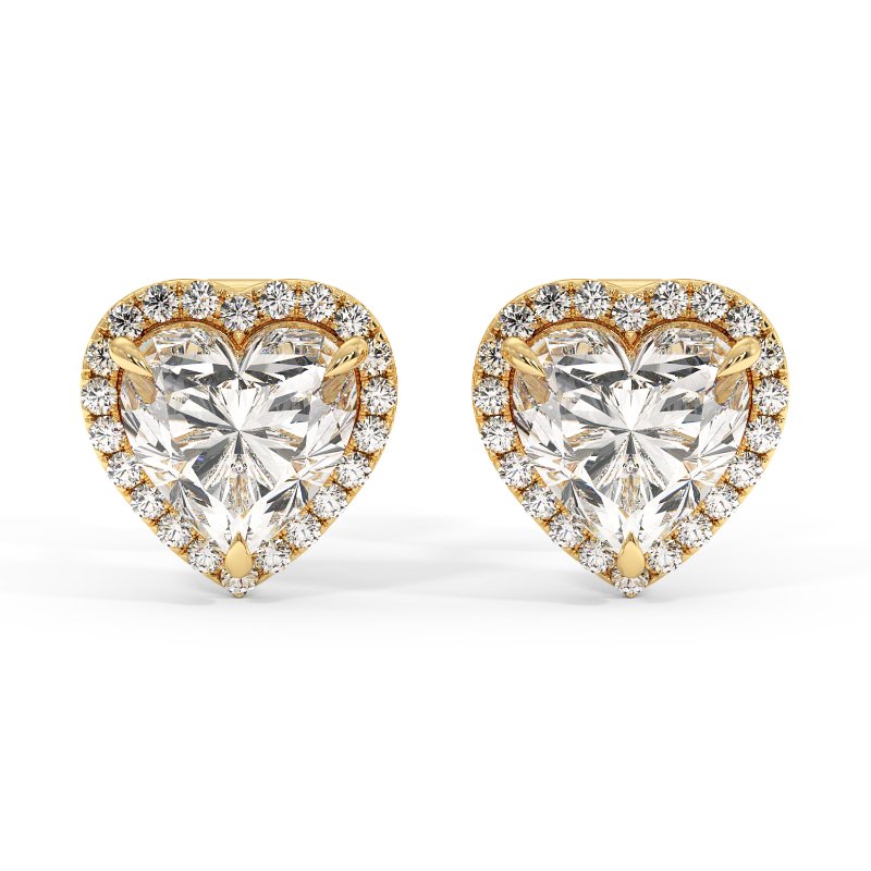 9K White Gold London Earrings