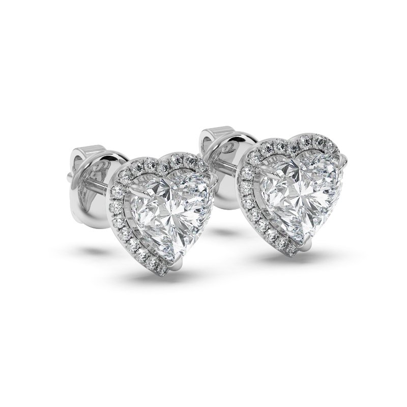 9K White Gold London Earrings