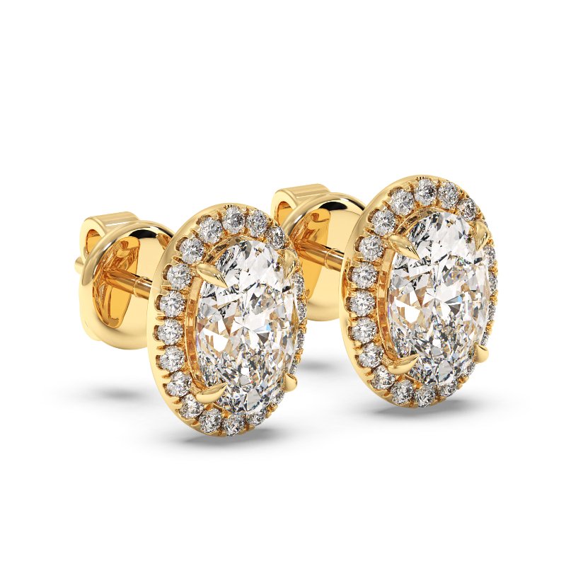 9K Yellow Gold London Earrings