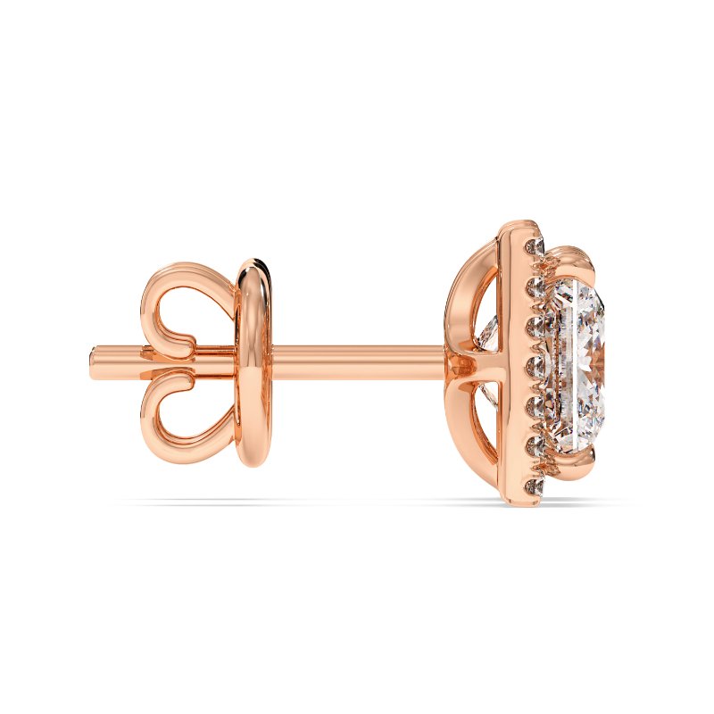 9K Rose Gold London Earrings