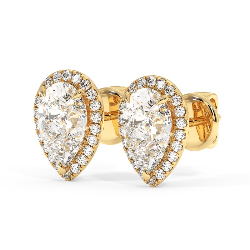 9K Yellow Gold London Earrings