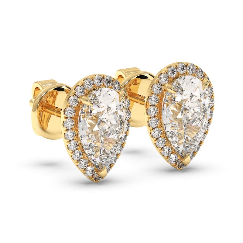 9K Yellow Gold London Earrings