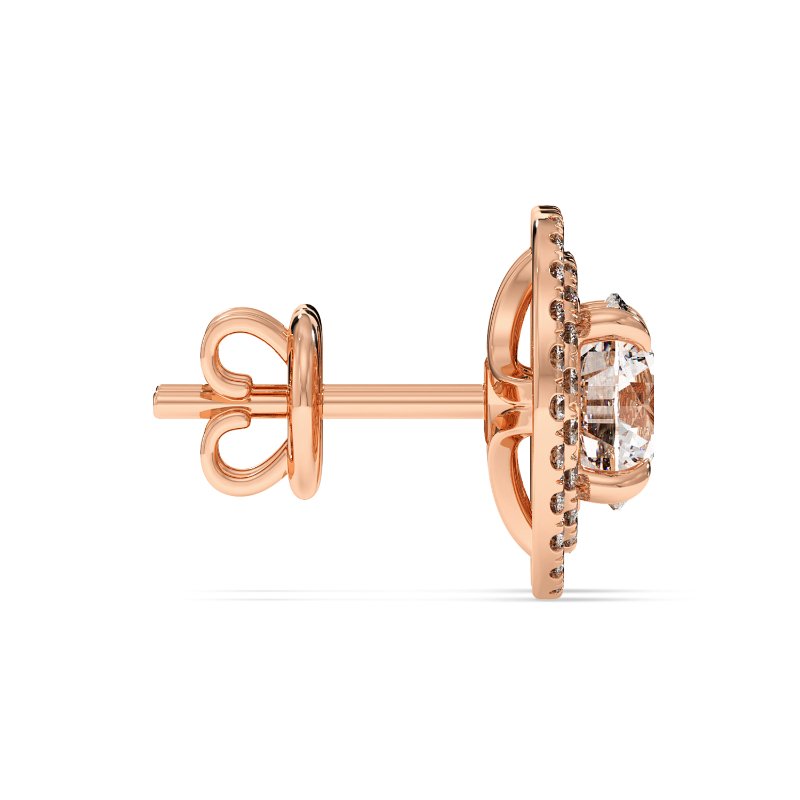 18K Rose Gold Aspen Earrings