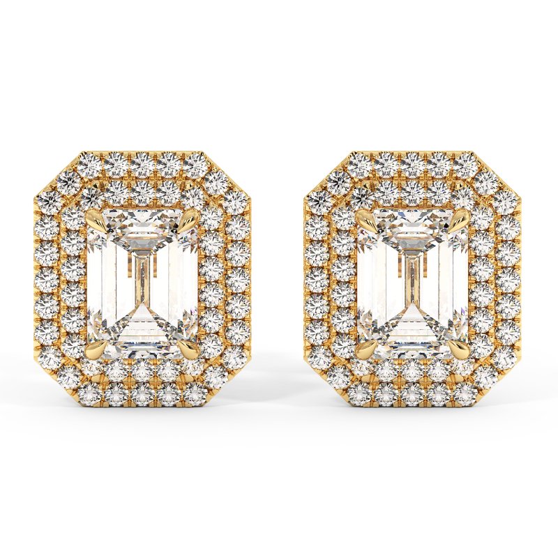 18K White Gold Aspen Earrings