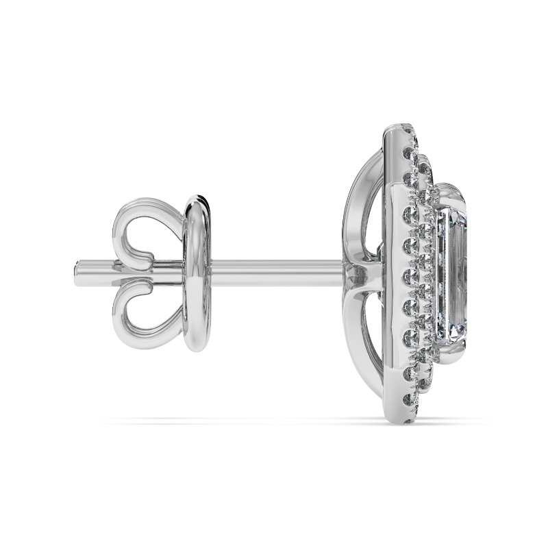 18K White Gold Aspen Earrings