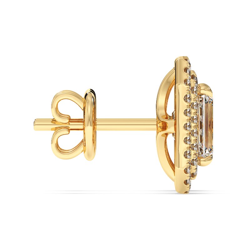 18K Yellow Gold Aspen Earrings