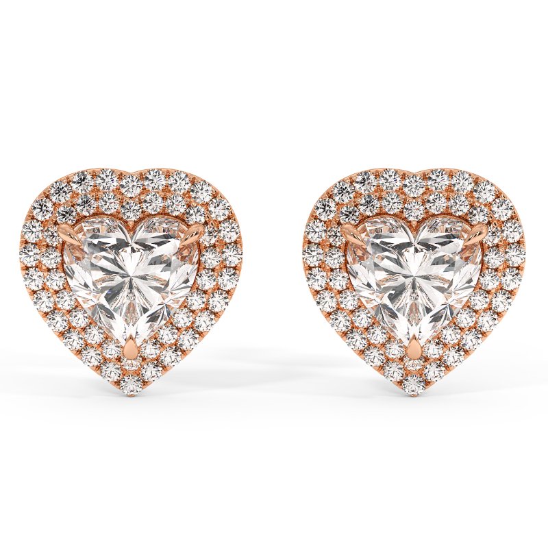 18K White Gold Aspen Earrings