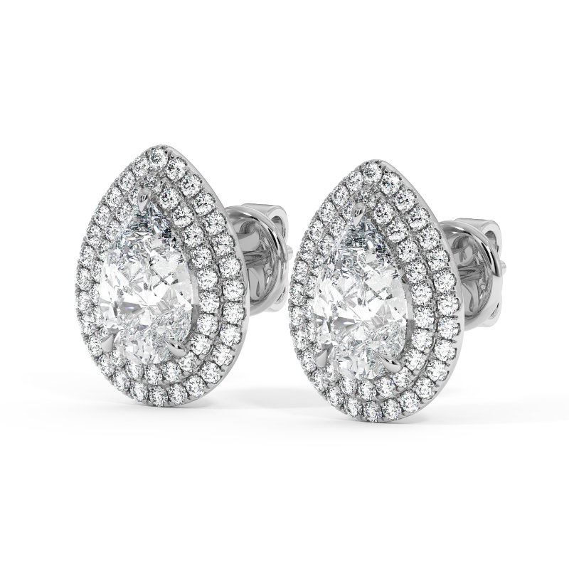 Platinum Aspen Earrings