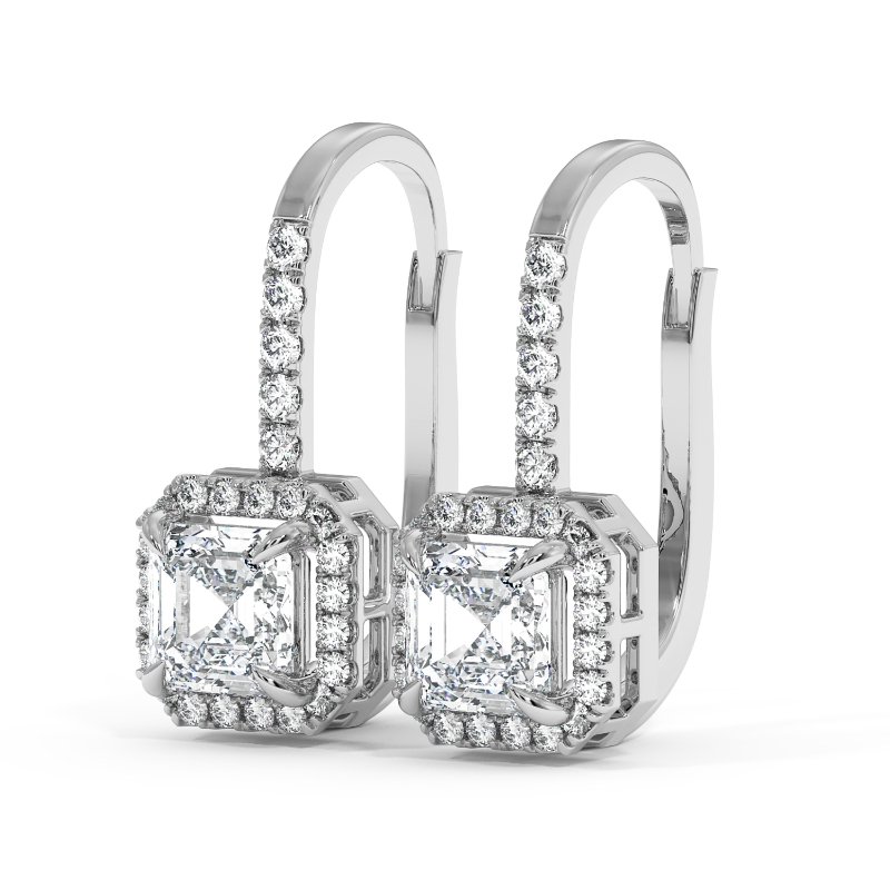9K White Gold Sydney Earrings