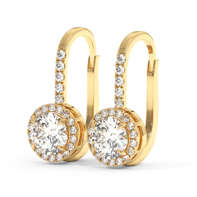 9K Yellow Gold Sydney Earrings