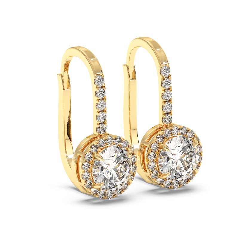 9K Yellow Gold Sydney Earrings