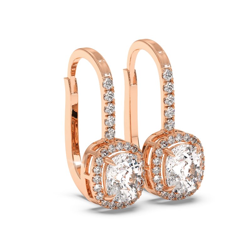 18K Rose Gold Sydney Earrings