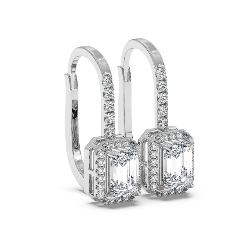 9K White Gold Sydney Earrings