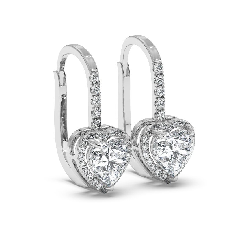 9K White Gold Sydney Earrings