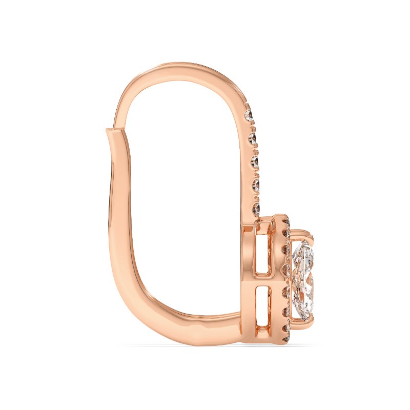 9K Rose Gold Sydney Earrings
