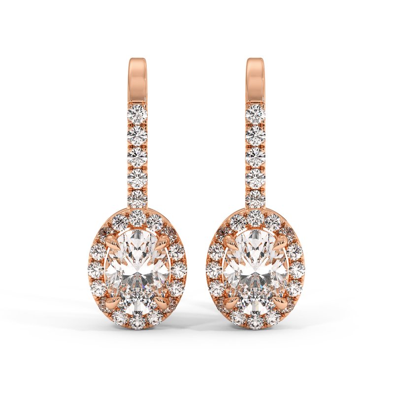 9K White Gold Sydney Earrings