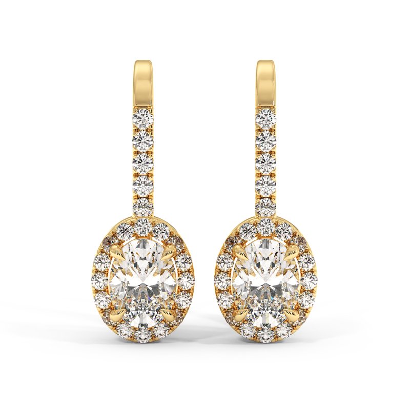 9K White Gold Sydney Earrings