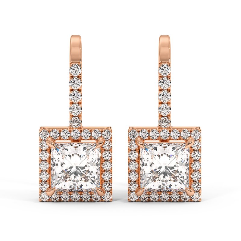 9K White Gold Sydney Earrings