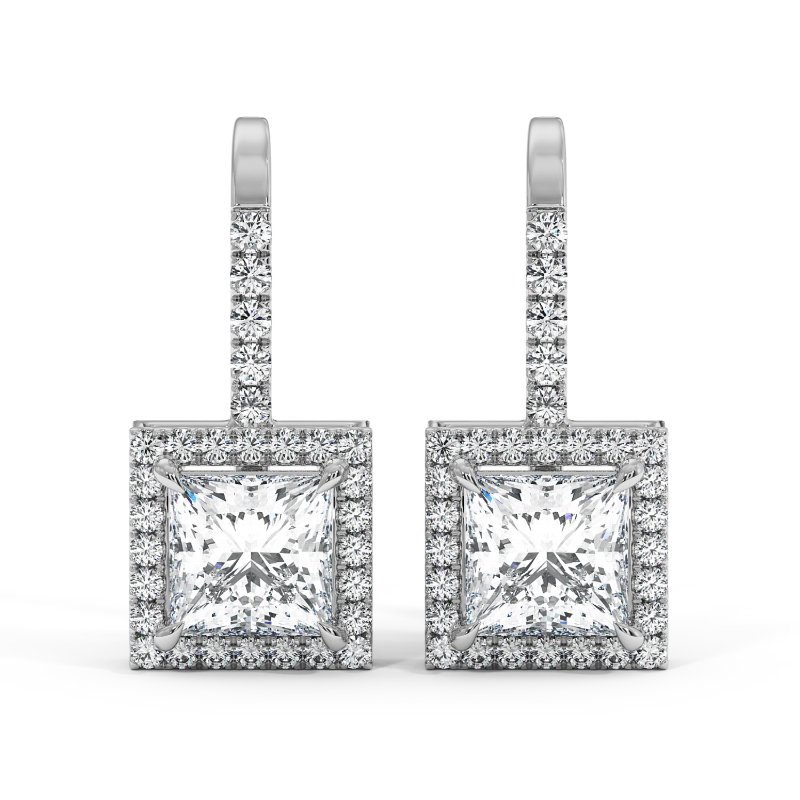 9K White Gold Sydney Earrings