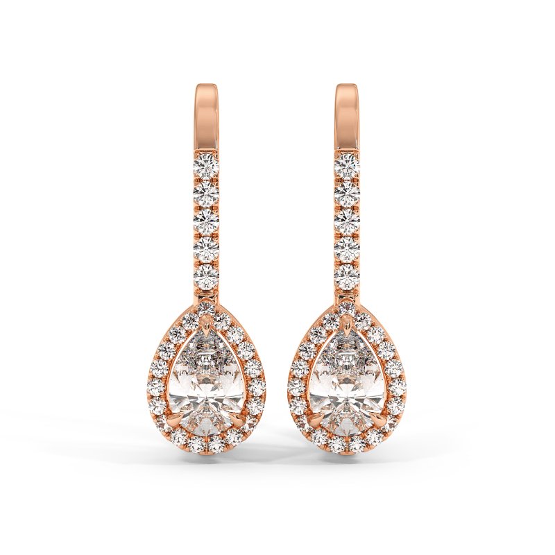 9K White Gold Sydney Earrings