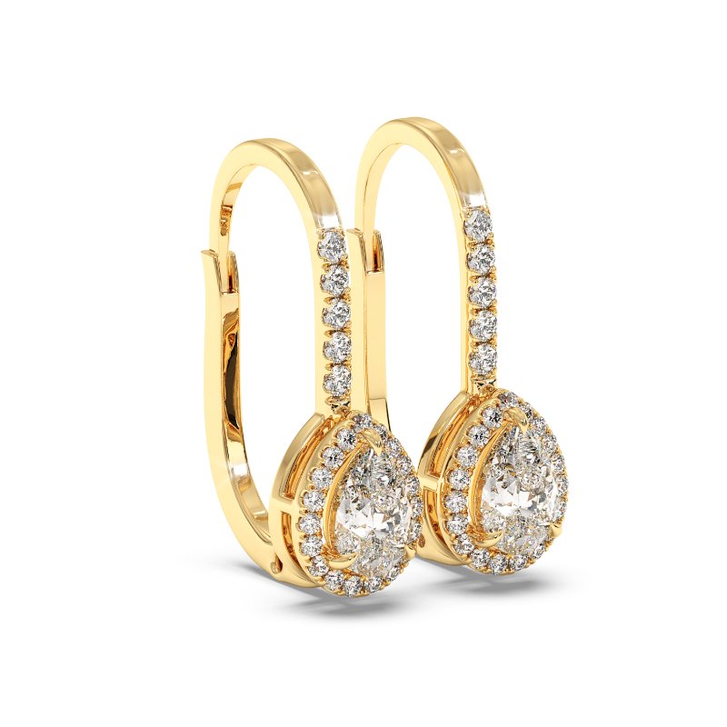 9K Yellow Gold Sydney Earrings