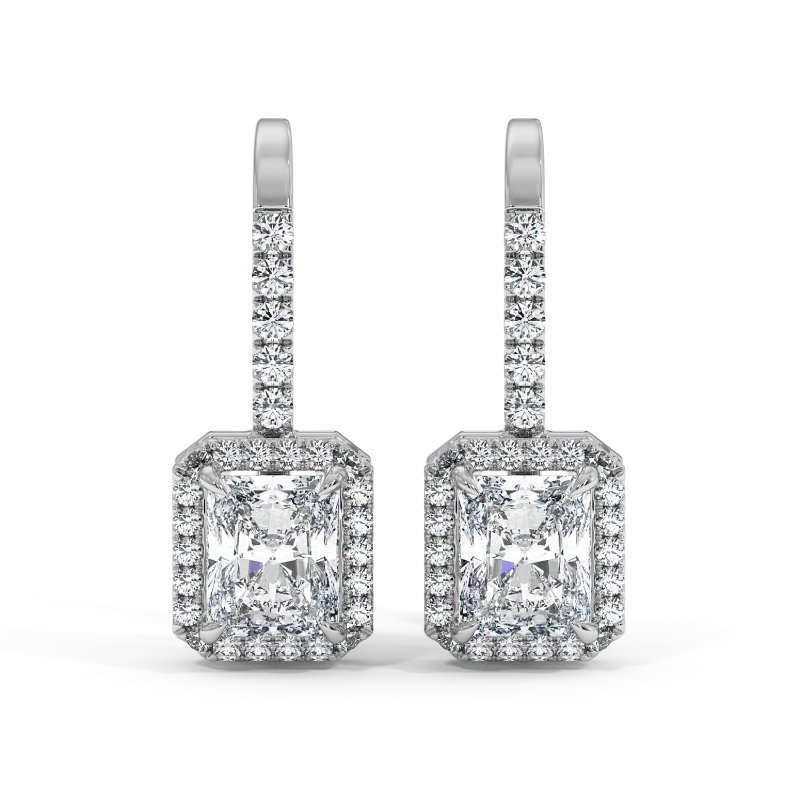 9K White Gold Sydney Earrings