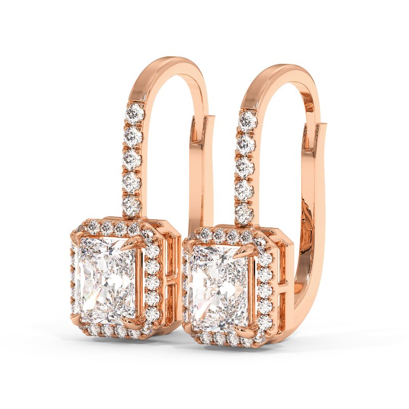 9K Rose Gold Sydney Earrings