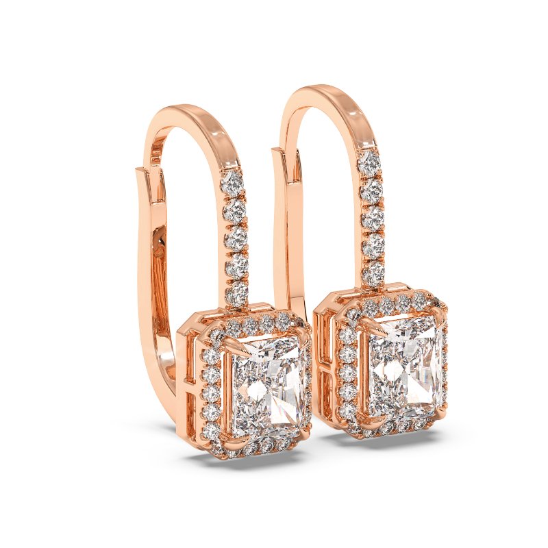9K Rose Gold Sydney Earrings