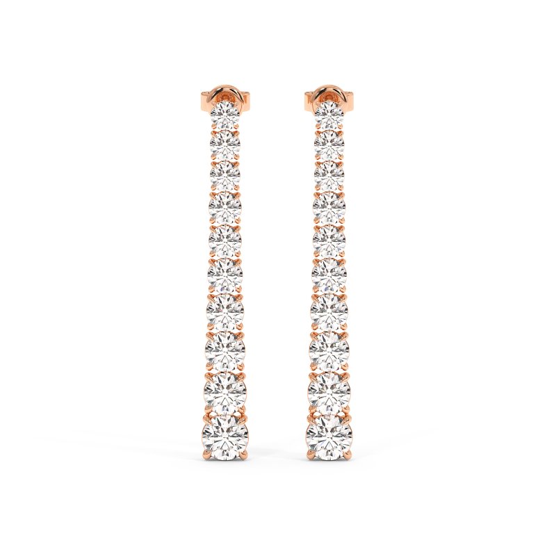 18K White Gold Bianca Earrings