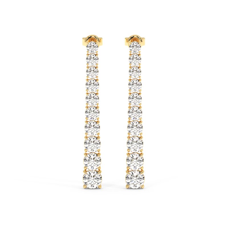 18K White Gold Bianca Earrings