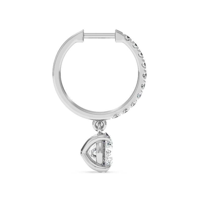 Platinum Jasmine Earrings