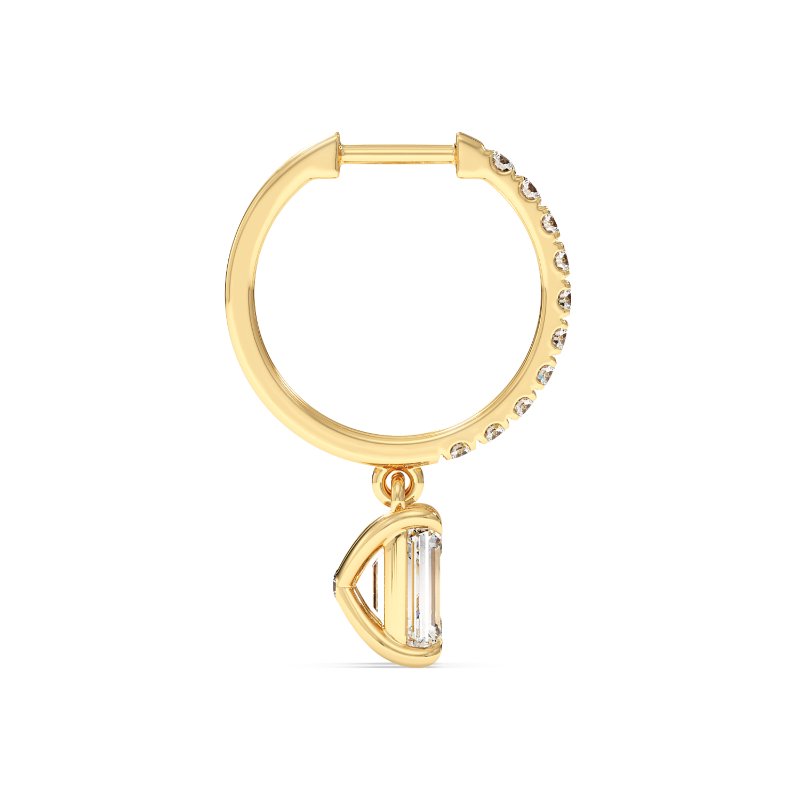 9K Yellow Gold Jasmine Earrings