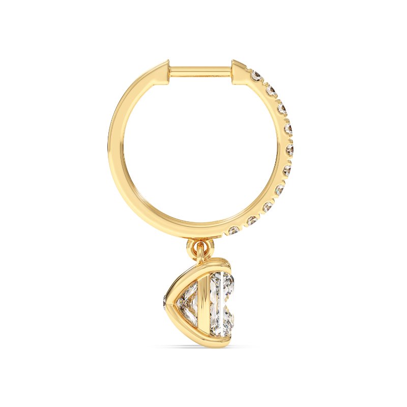 9K Yellow Gold Jasmine Earrings