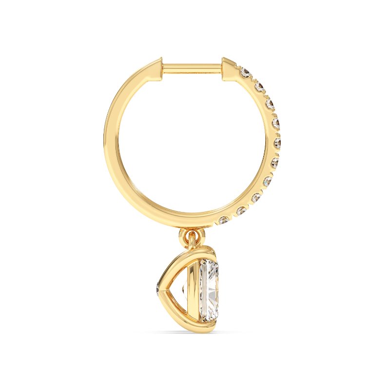 9K Yellow Gold Jasmine Earrings