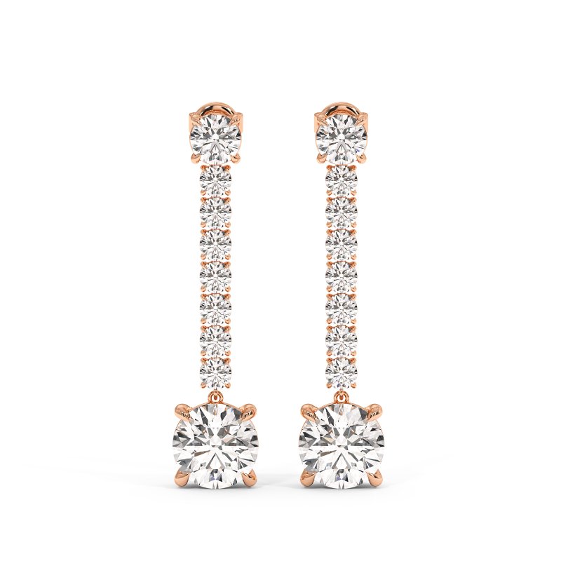 18K White Gold Gabriella Earrings