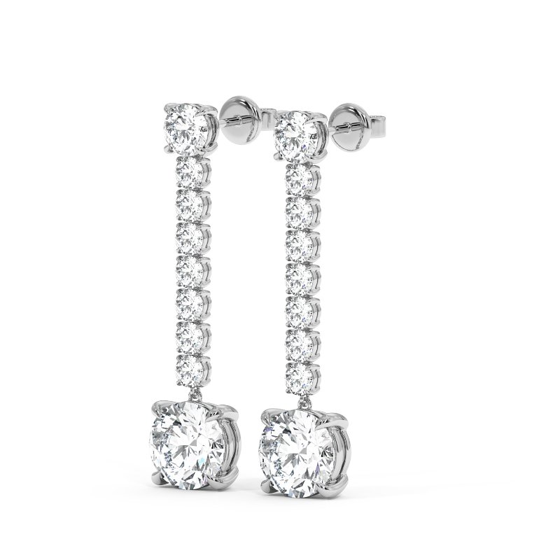 Platinum Gabriella Earrings
