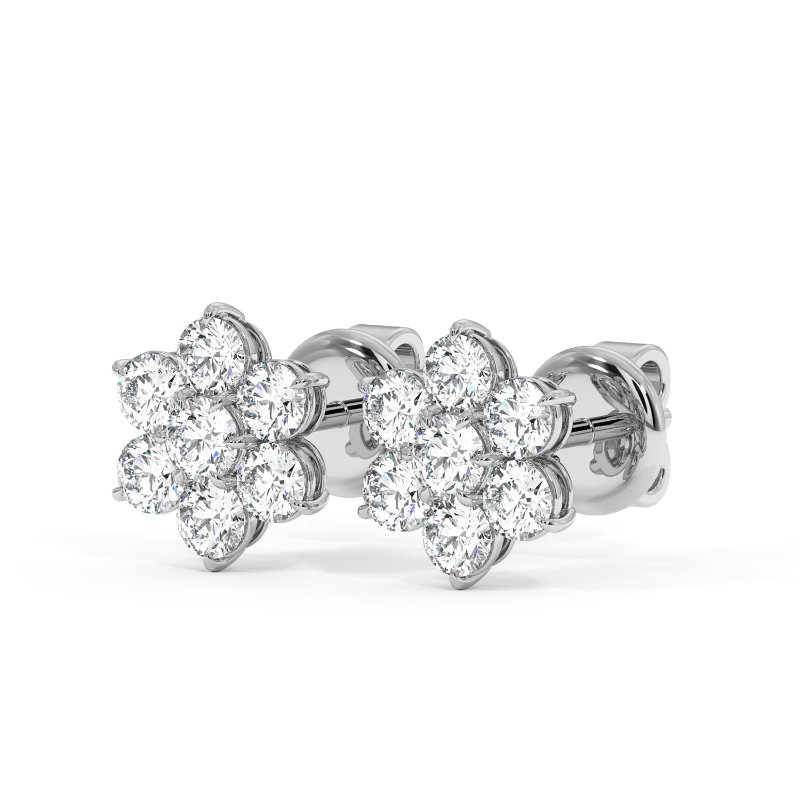 Platinum Saskia Earrings