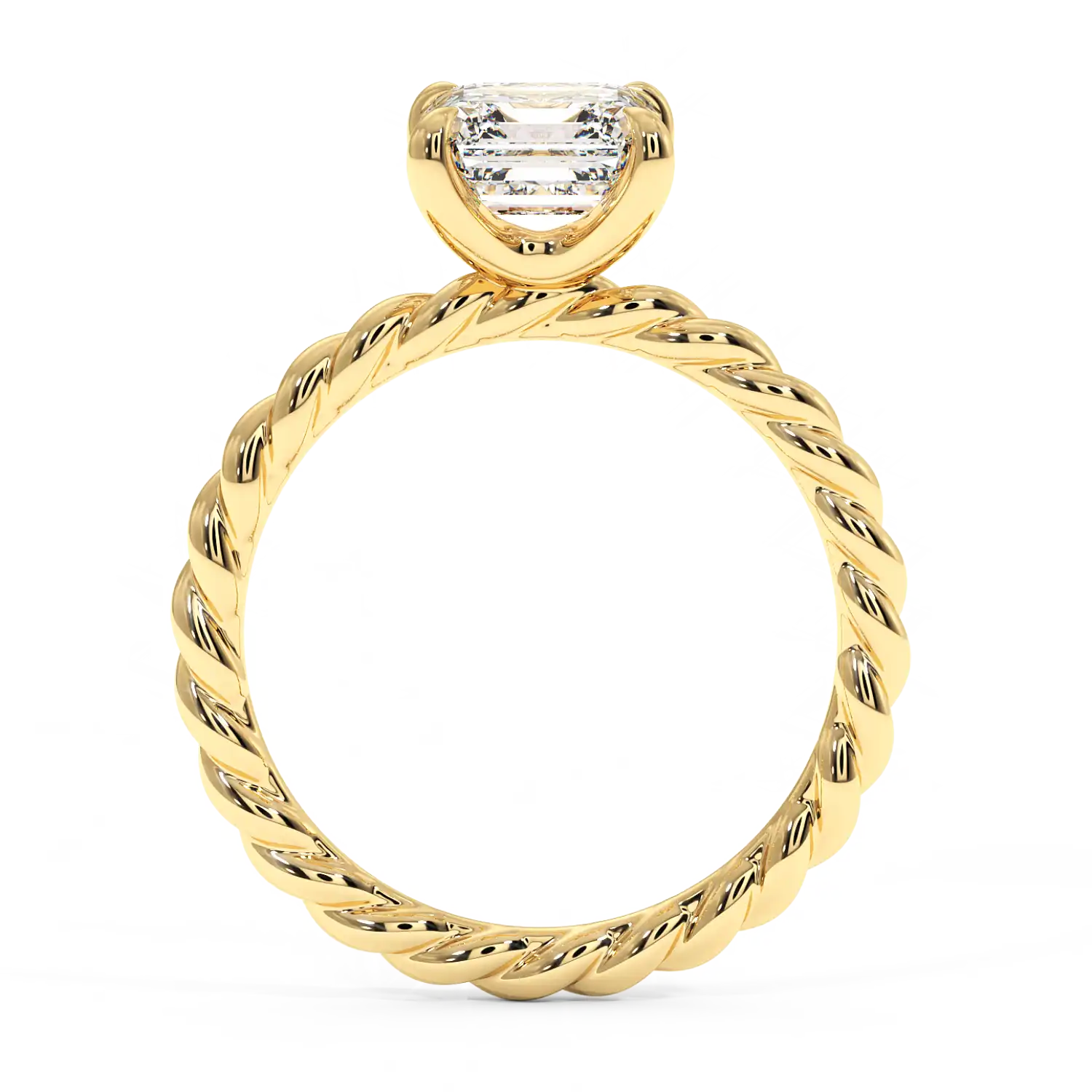 18K Yellow Gold Noa Solitaire Engagement Ring