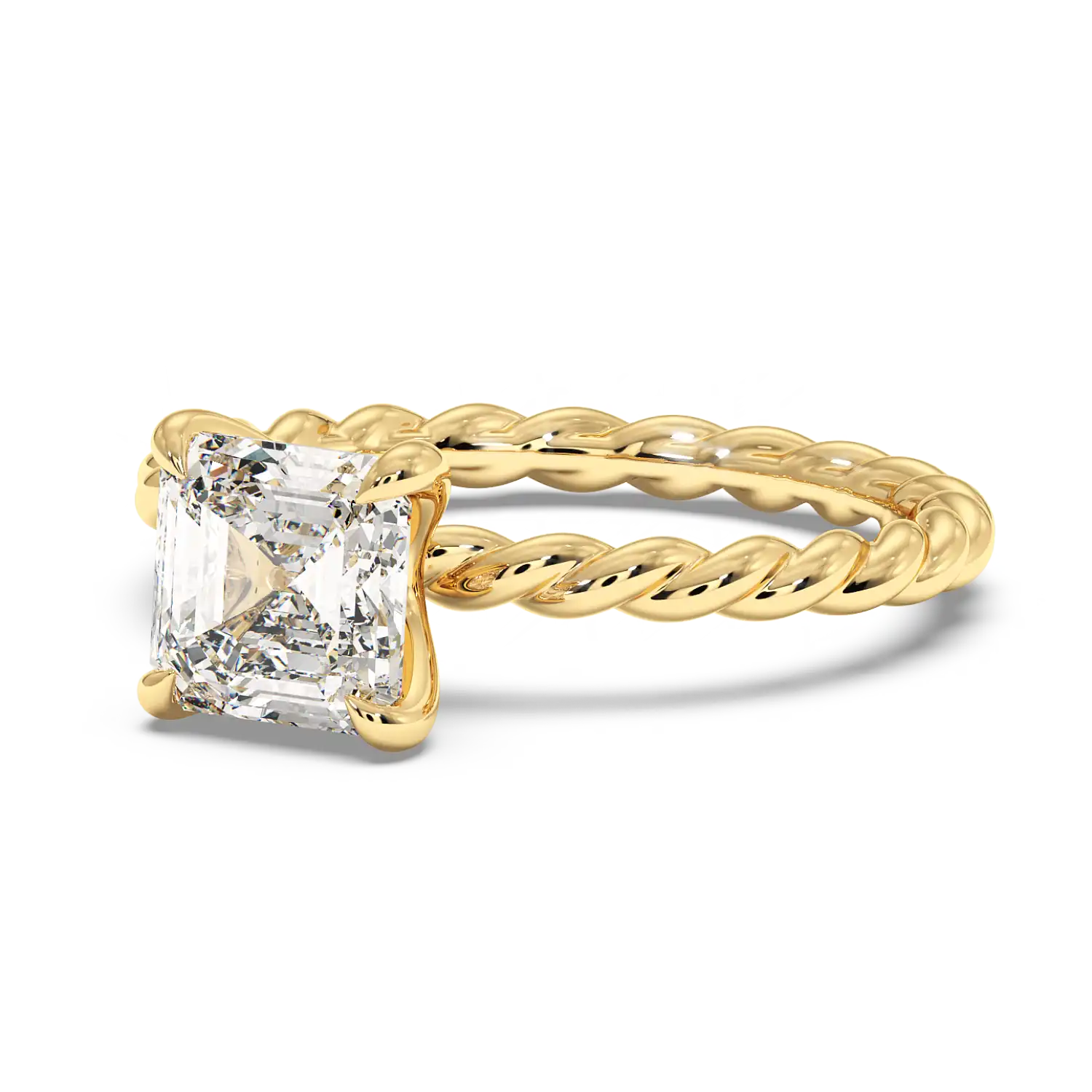 18K Yellow Gold Noa Solitaire Engagement Ring